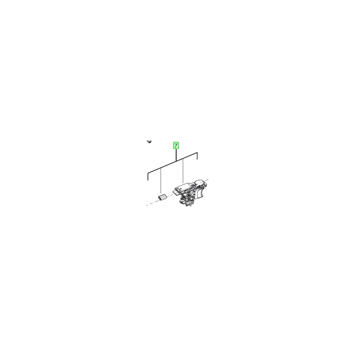 AEG 4931446104 Interrupteur de Perceuse, Visseuse BBS12C2 et BBS12C2LI