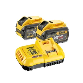 Batterie FLEXVOLT 18/54V 3/9Ah pack 2 + chargeur rapide 