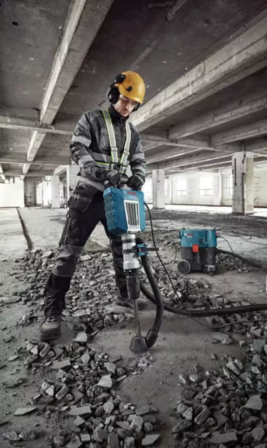 Bosch GSH 14 C HEX 22 marteau brise-roche en mallette