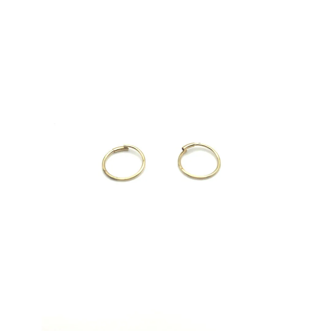 Boucles d'oreilles en or jaune 18 carats Gold House De Patto OR40