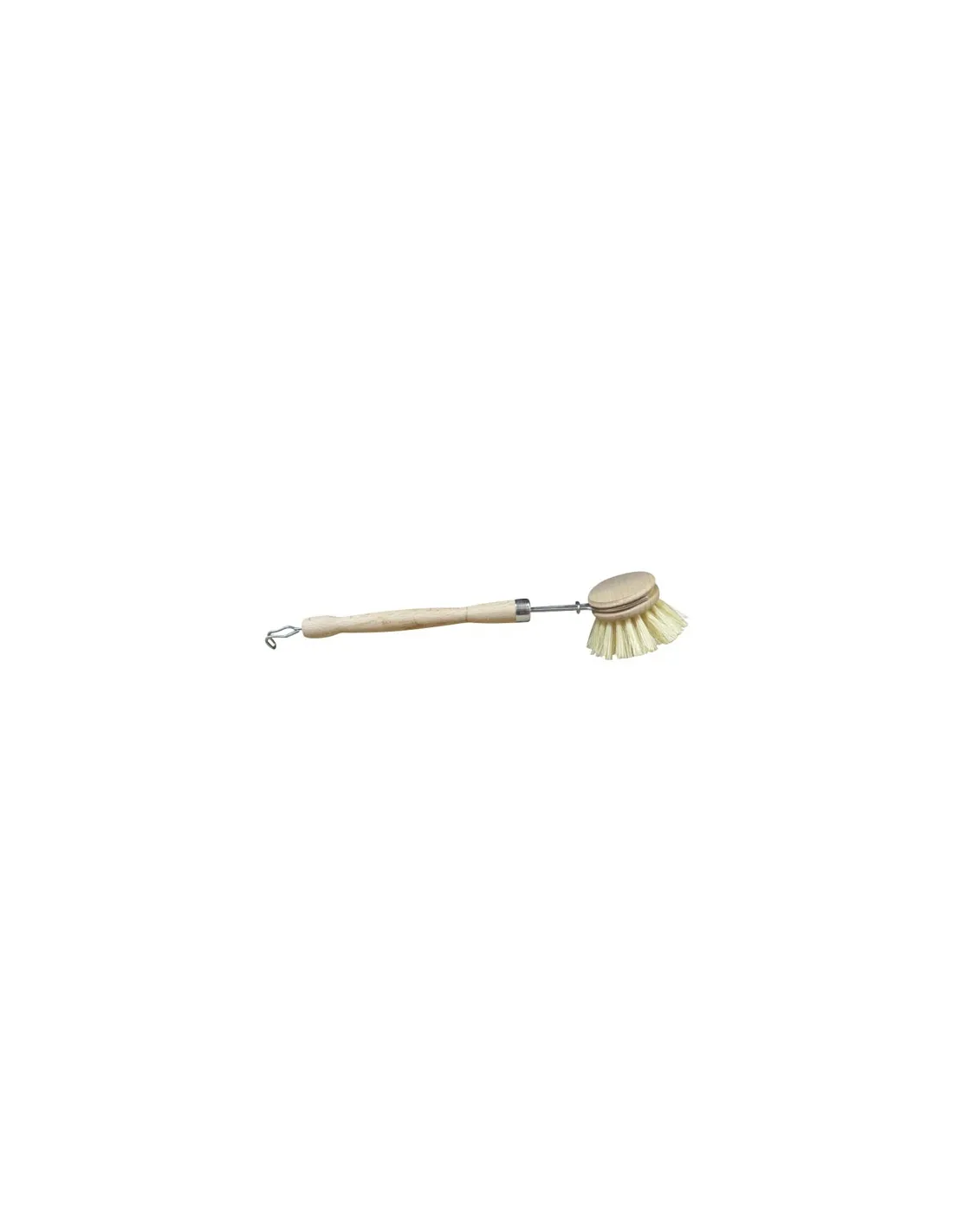 Brosse vaisselle bois ronde fibre naturelle - THOMAS - 768606