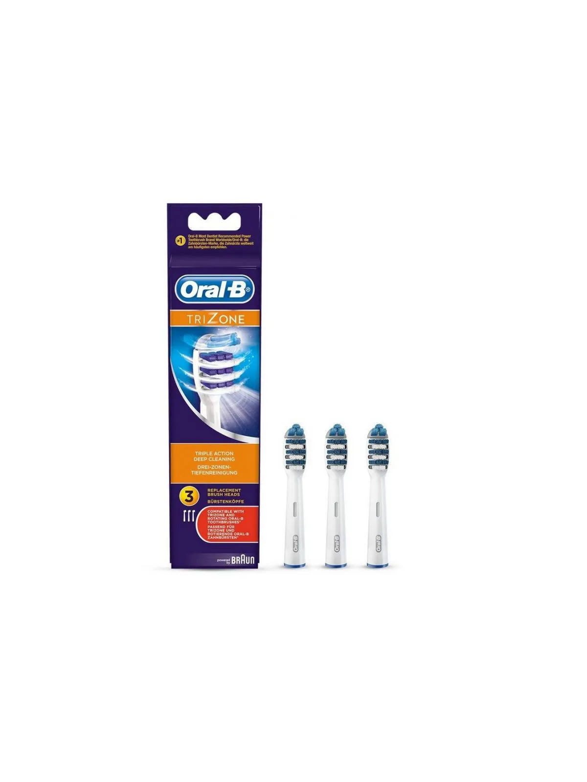 Brossette EB30 Braun Trizone 500 - Brosse à dents