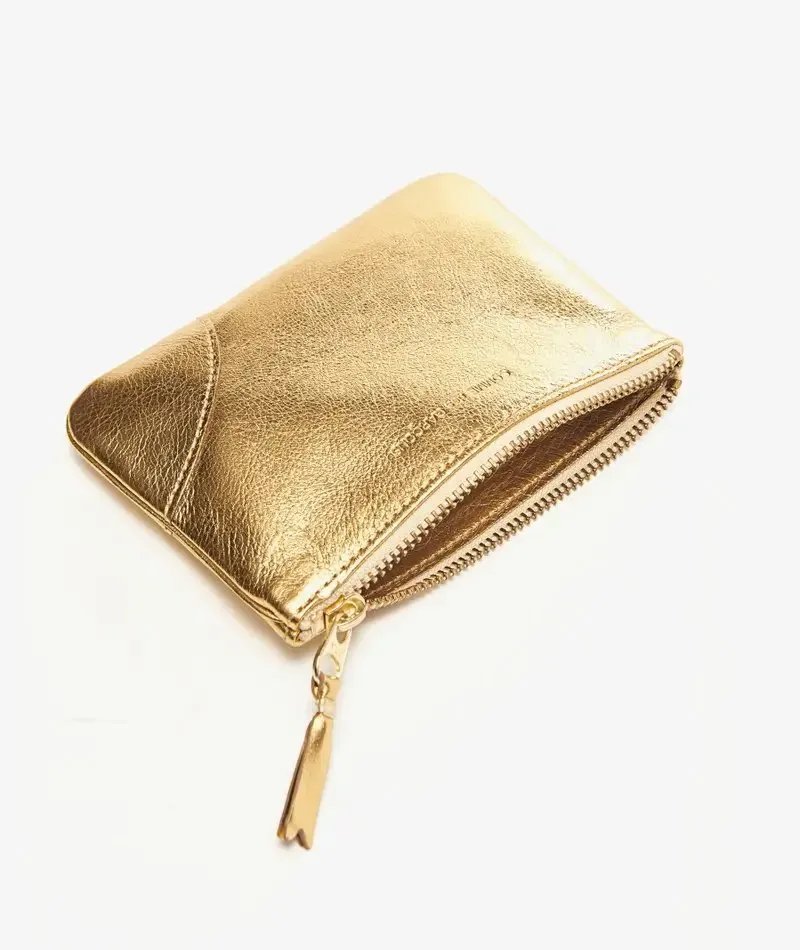 Comme des Garons Wallet - Gold Line - Gold- SA8100G