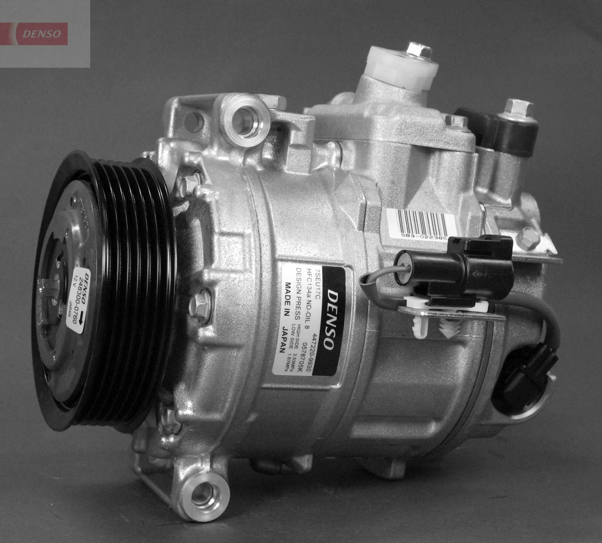 Compresseur, climatisation DENSO DCP14012 