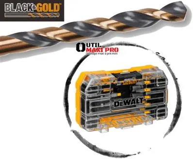 Dewalt Coffret Black&Gold 19 pces