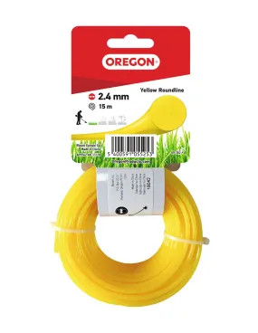 Fil rond jaune 2.4mm 15m-