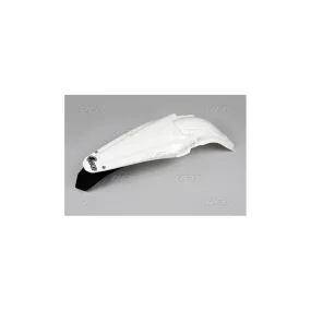 Garde boue arrière Enduro - Blanc - UFO 250 KXF 2013-2014, 450 KXF 2012-2014 avec leds