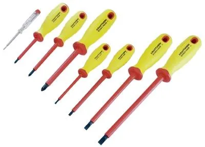 Jeu de 8 tournevis électricien KRAFTWERK 3157
