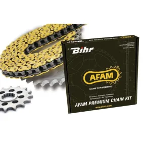 Kit chaîne AFAM 420 type R1 12/43 Suzuki ZR50