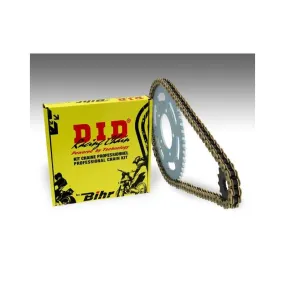 Kit chaîne DID/JT 420NZ3 15/49 renforcé - couronne ultra-light - piecemotoquad