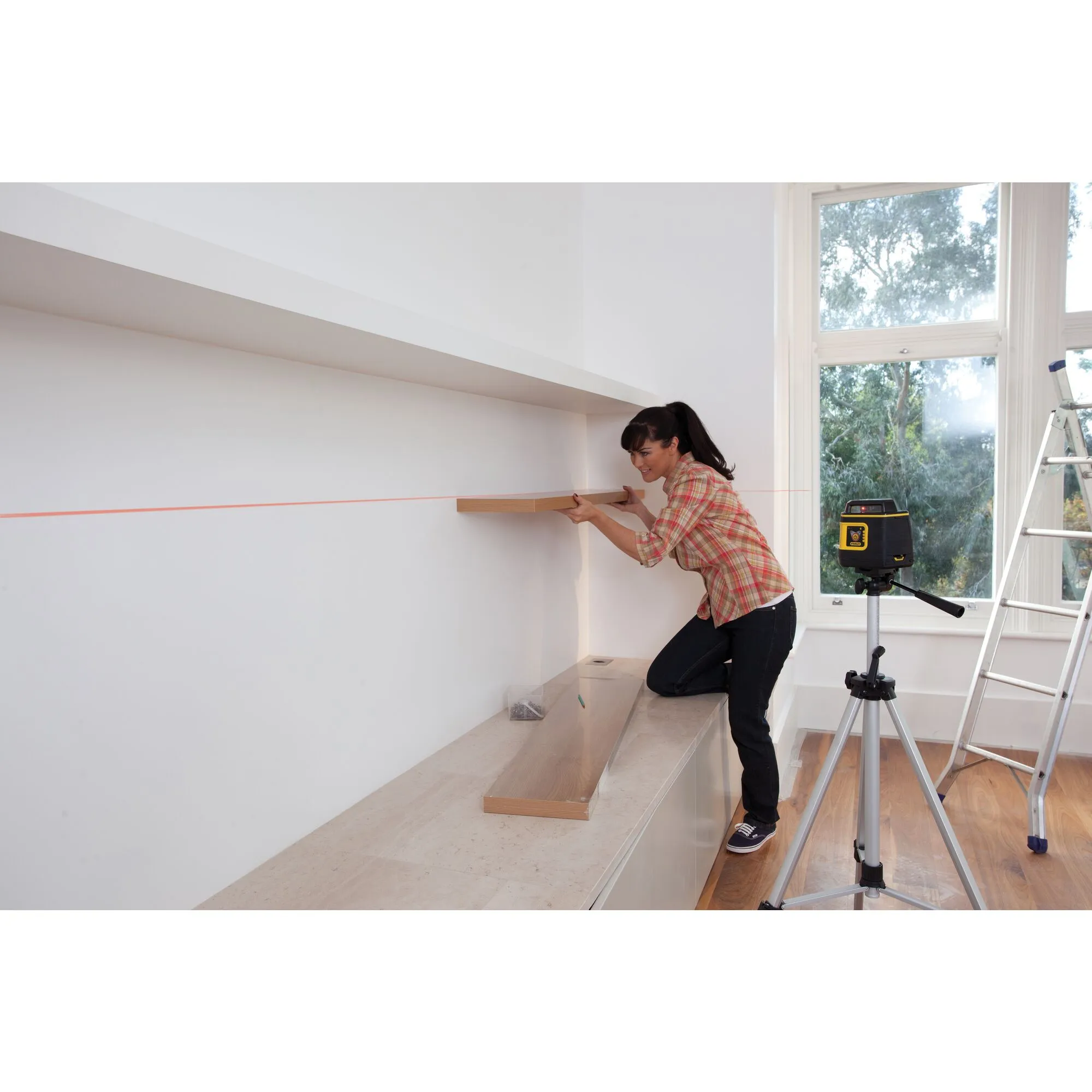 NIVEAU LASER AUTOMATIQUE 360° SLL360 + TREPIED