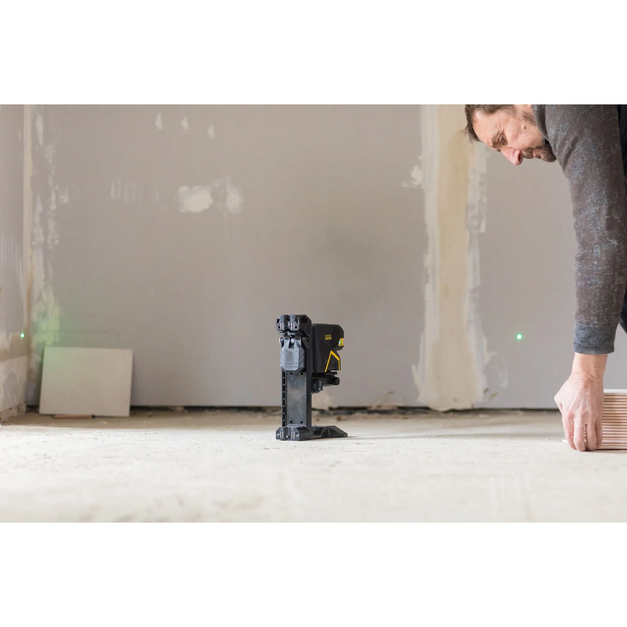 NIVEAU LASER CROIX + 5 POINTS - SCPG5 VERT - FATMAX