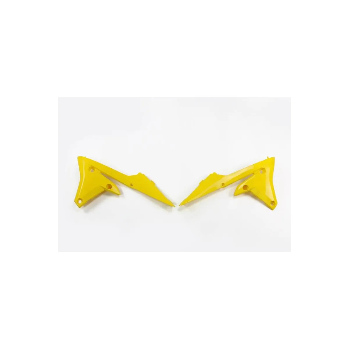 Ouies de radiateur - Jaune - UFO Yamaha 250 YZF 2014-2018 / 450 YZF 2014-2017 / 250 450 WRF 2016-2018