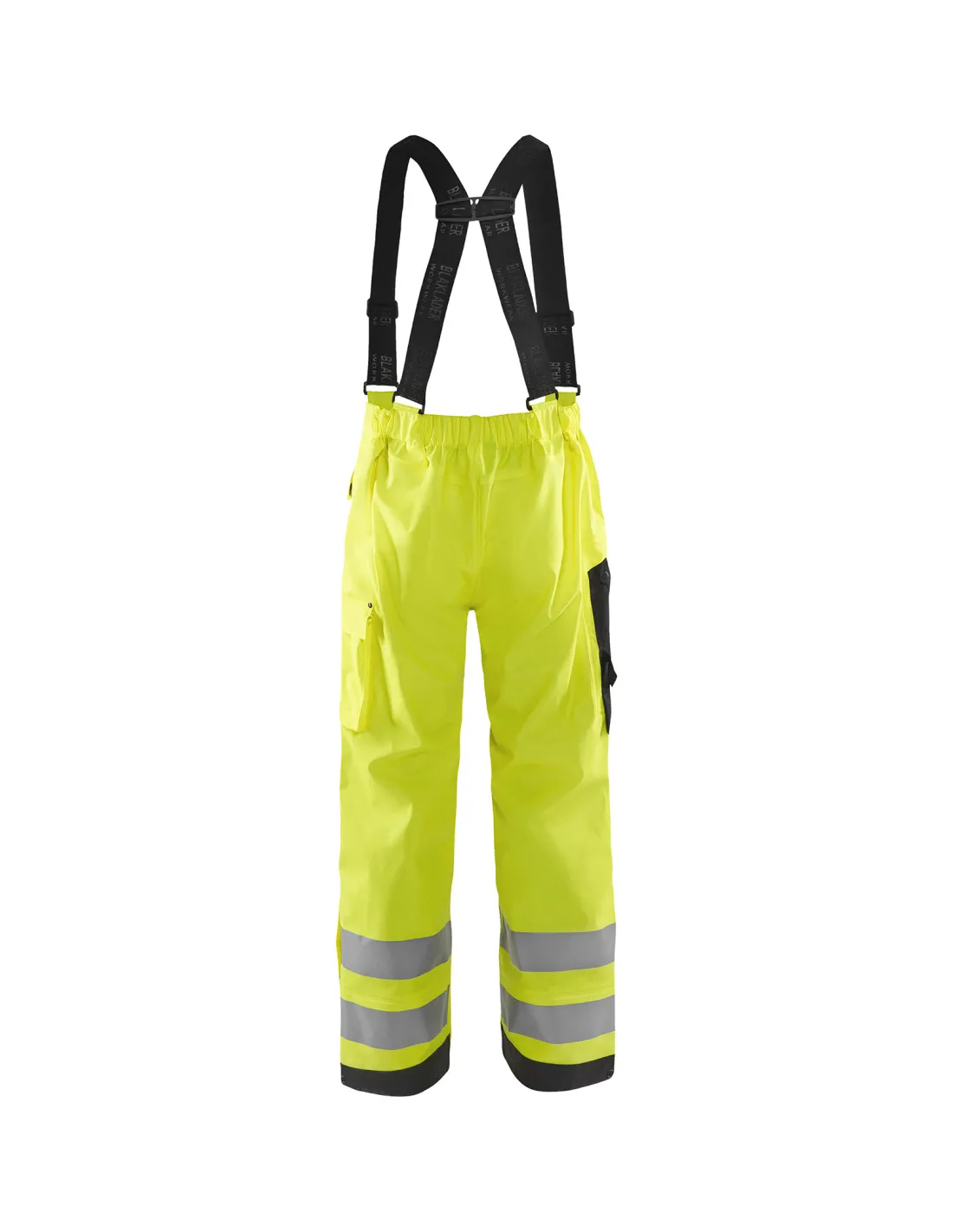 Pantalon de pluie HV niveau 3 Jaune fluo | 130620053300 - Blaklader
