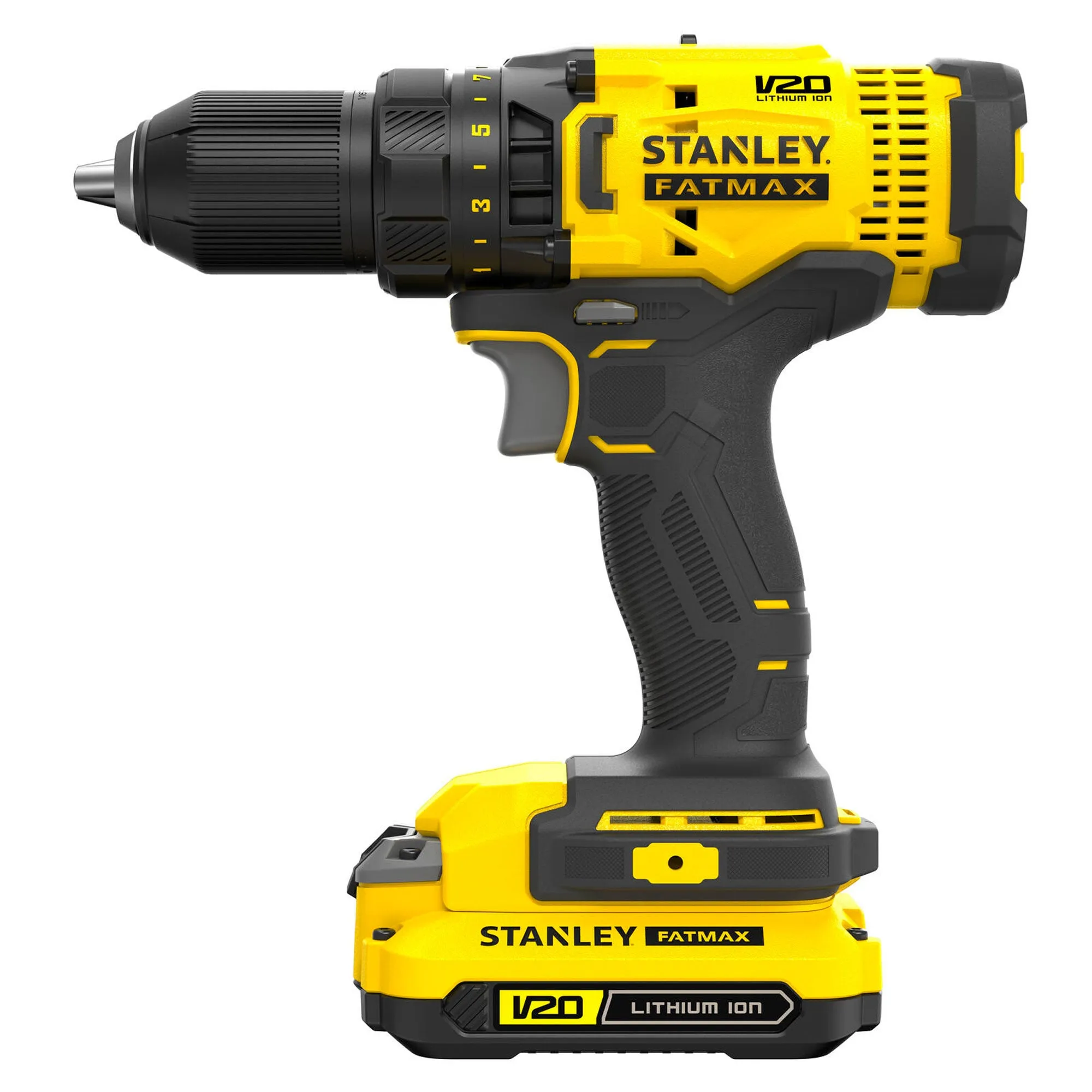 Perceuse-visseuse V20 Stanley SFMCD700C2K 1,5Ah