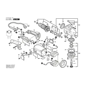 Pièces détachées Meuleuse BOSCH GWS 20-230 H 0601850065