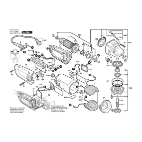 Pièces détachées Meuleuse BOSCH GWS 25-180 J 0601755903