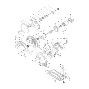 Pièces détachées Scie circulaire Makita 5603R
