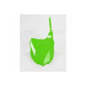 Plaque avant - Vert - UFO Kawasaki 250 KXF 2013-2016 / 450 KXF 2013-2015