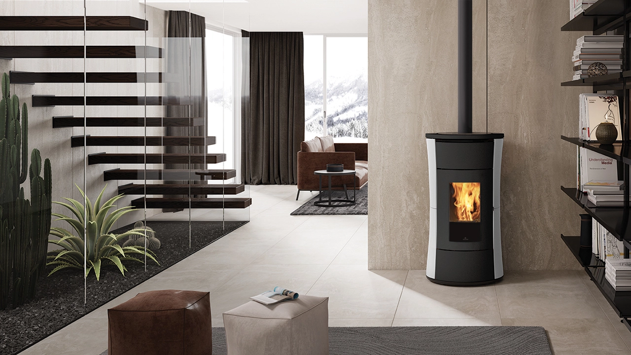 Poêle à granulés Cherie 9 Evo Air Tight C - Nouvelle structure Edilkamin