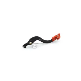 Pédale de Frein ART Factory Aluminium Anodisé noir/embout orange KTM/Husqvarna L33S-3001