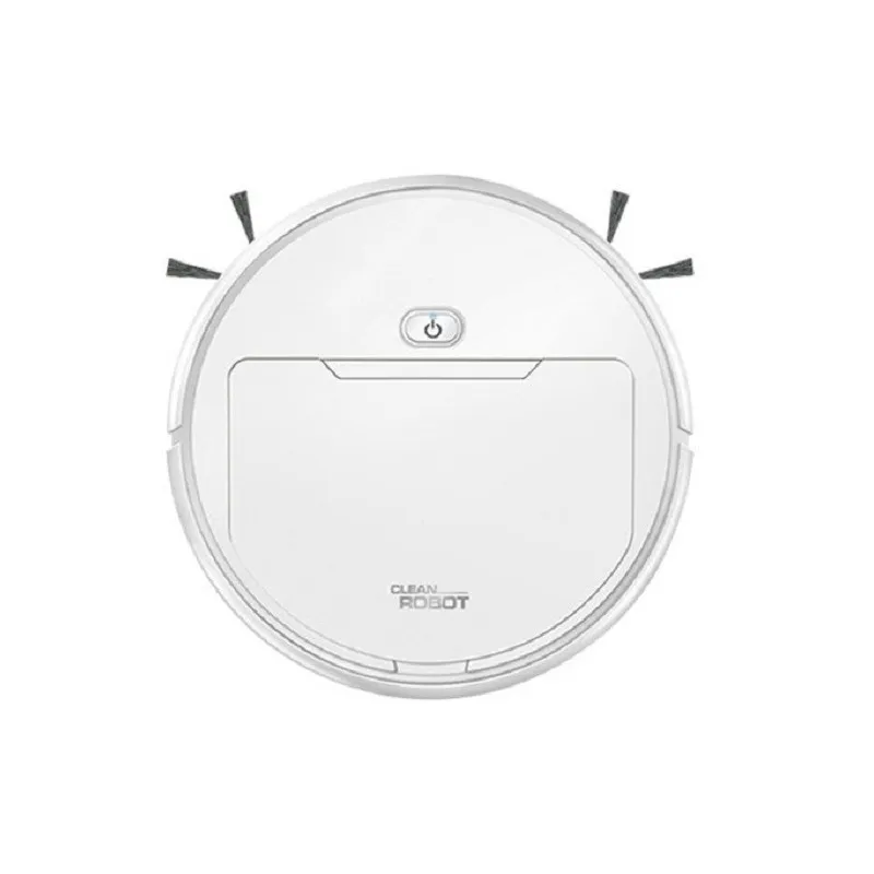 Robot Aspirateur Intelligent 3-en-1 Autonome Blanc - Nettoyage Sec et Humide