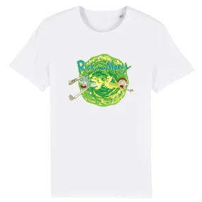 T shirt Unisex Rick et Morty lave