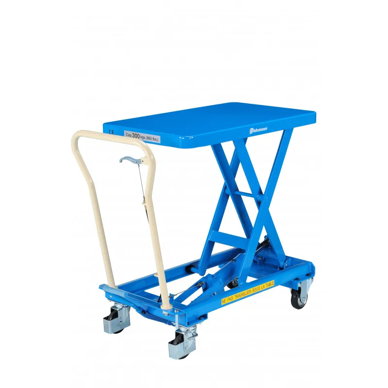 Table élévatrice Bishamon® simple ciseaux - Charge utile 500 kg - FIMM