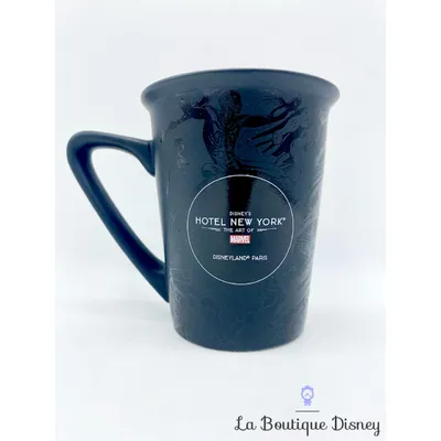 Tasse Hotel New York The Art of Marvel Disneyland Paris 2021 mug Disney noir rouge